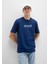 Mavi Baskılı Mavi Tişört 0612904-89353 13