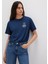 Mavi Logo Nakışlı Lacivert Tişört 1613467-70488 10