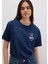 Mavi Logo Nakışlı Lacivert Tişört 1613467-70488 11