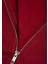 Mavi Logo Baskılı Kapüşonlu Fermuarlı Bordo Sweatshirt 1S10178-85493 13