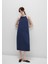 Askılı Lacivert Elbise 1310770-70487 8