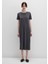 Tencel TM Modal Antrasit Midi Elbise 1310777-70095 11