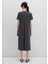 Tencel TM Modal Antrasit Midi Elbise 1310777-70095 12