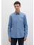 Tencel Tm Liyosel Karışımlı Mavi Gömlek 0211805-83767 13