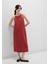 Askılı Kırmızı Elbise 1310770-70450 8