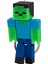 Flexilabcreative Minecraft Zombi Figürlü Pla Anahtarlık – 3D Baskı Oyuncak ve Koleksiyon Aksesuarı 3