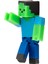 Flexilabcreative Minecraft Zombi Figürlü Pla Anahtarlık – 3D Baskı Oyuncak ve Koleksiyon Aksesuarı 5
