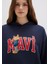 Mavi Kedi Logo Lacivert Sweatshirt 1S10461-70488 12