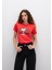 Snoopy Baskılı Kırmızı Tişört 1613670-83870 9