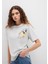 Mickey Mouse Baskılı Gri Tişört 1613673-70077 8