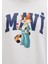 Mavi Kedi Logo Ekru Sweatshirt 1S10460-70057 14