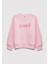 Mavi Kedi Logo Baskılı Pembe Sweatshirt 7S10162-70973 11