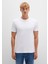 Stretch Beyaz Basic Tişört 061747-620 10