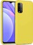 Xiaomi Redmi 9t Kılıf Nano Içi Kadife Silikon - Sarı 1