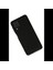 Samsung Galaxy A22 Kılıf Nano Içi Kadife Silikon - Siyah 2