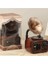 Ahşap Desenli Gramofon Müzik Kutusu Retro Nostaljik Müzik Çalar 5