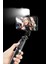 Kendiliğinden Işıklı Masaüstü Tripod Olabilen Telefon Tutuculu Kablosuz Kumandalı Selfie Çubuğu ( Lisinya ) 6