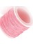 Paraşüt Ipi, Bileklik-Kolye Örgü Ipi 1 mm 50 Metre Pembe 1