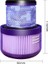 4x Dyson V10 Hafif Versiyon Dijital Slim FLUFFY/SV18 Için 4x Yıkanabilir Büyük Filtre Birimi (Yurt Dışından) 4