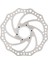 Bisiklet Fren Diski Rotor 160MM Paslanmaz Çelik Yol Bisiklet Fren Diski Aksesuarları 48MM Flanş Çapraz Delik (Yurt Dışından) 4