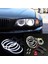 Bmw E46 3 Serisi Için 4x Ccfl Angel Eye Halo LED Halka Işık Beyaz Projektör Olmayan (Yurt Dışından) 3