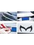 2x Siyah Kötülük M Logo Amblem Rozet Çıkartma Mazda Için Tüm Model Araba Gövdesi Arka Gövde Çıkartma Etiketi Isim Plakası Dekoru (Yurt Dışından) 5