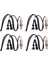 4x 0258104002 Lsm-11 O2 Kazan Için Oksijen Sensörü Lambda Sen Mercedes T1 T1/tn Y10 0258104005 0258104007 (Yurt Dışından) 1