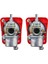 2x Karbüratör 50CC/60CC/66CC/80CC 2 Strok Motor Motorlu Motorlu Bisiklet Bisiklet (Yurt Dışından) 1
