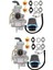 50CC 70CC 90CC 110CC 125CC Için 2x PZ20 Karbüratör 4 Inme Motoru Atvs Utvs Honda CRF50F CRF80F Hava Yakıt Filtresi (Yurt Dışından) 1