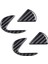 Lexus Için 2x F Sport Gs Es Rx Nx Karbon Fiber Direksiyon Simidi Amblem Çıkartma Çıkartması (Yurt Dışından) 1
