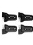 1set/4pcs Jeep Wrangler Için Araba Gövdesi Kapı Menteşe Kiti Jl 2dr 2018+ Yan Kapı Menteşeleri Kapak Kaplama Uzun Üst ve Kısa Alt (Yurt Dışından) 1