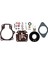 3 x Karbüratör Karbonhidrat Yeniden Inşa Onarım Kiti ve Şamandıra Johnson Evinrude 396701 65 70 75 Hp (Yurt Dışından) 3