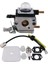 Echo Tiller 2 Döngülü Manti 7222 7222M Sv-4b Motor Zama C1U-K54A Için Karbüratör (Yurt Dışından) 1