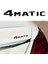 2x 4matik Siyah Otomatik Gövde Kapı Çamurluk Tampon Rozeti Çıkartma Amblemi Yapışkan Bant Çıkartması Mercedes-Benz Için Yedek (Yurt Dışından) 2