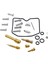 4x Motosiklet Karbüratör Onarım Kiti Motosiklet Karbüratör Piston Kawasaki ER500 Er5 1998-2005 (Yurt Dışından) 4