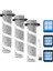 Bissell 3930F Crosswave Omniforce Edge Kablosuz Islak Kuru Süpürge Parçaları Için Silindir Fırça Vakum Filtreleri Yedek Kiti (Yurt Dışından) 1