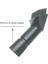 Toz Fırçası 1,25 Inç Temizleyici Vakum Fırçası Yumuşak Kıllar 1-1/4 Inç Ila 1-3/8 Inç Hortum Adaptörü, Karcher Miele Philips Için (Yurt Dışından) 4