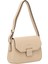 PERLETOA 5FX Bej Kadın Omuz Çantası 14
