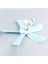 5 Tavan Vantilatörleri Mini Sessiz 500MM Enerji Tasarruflu Yüksek Hacimli Elektrikli Fan Tavan Vantilatörü Ev Yurdu Için Anahtarı ile Abd Plug (Yurt Dışından) 2