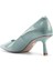 TUMAR 5FX Mavi Kadın Topuklu Ayakkabı 13