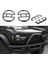Far Kapağı ve Ön Taraf Uyarı Lambası Kapağı Ford Bronco Için Trim Koruyucusu 2021-2023 Aksesuarlar (Siyah) (Yurt Dışından) 3