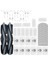 Ecovacs Için 42PCS T10 Plus/x1 Plus Robot Vakum Yedek Yedek Parçalar Ana Yan Fırça Hepa Filtre Mop Bez Tuz Çantası (Yurt Dışından) 1
