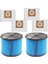 2 Pack VF3500 Rıdgıd Taşınabilir Vac Için Filtre Değiştirme 3-4.5 Galon Islak Kuru Vakumlar + 4 Paket VF3501 Filtre Torbaları (Yurt Dışından) 1