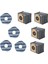8pcs Eufy X10 Pro Omni Robot Vakumları Temizleyici Yedek Parçalar Toz Torbası Yıkanabilir Paspas Bezi (Yurt Dışından) 2