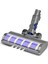 Dyson Için Elektrik Motor Fırçası Turbo V6 DC62 DC58 LED Işık Parkı Fayans Için Yumuşak Kıllı Fırça Rulosu (Yurt Dışından) 1