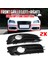 Siyah Araba Ön Tampon Sis Fark Filk Izgarası Audi A3 8p S-Line 2009-2012 Sis Lambası Izgaraları 8P0807681 8P0807681 (Yurt Dışından) 2