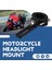 Evrensel Motosiklet Far Montaj Braketi 50-60MM Ayarlanabilir Far Tutucu Çatal Kelepçe Montajı (Yurt Dışından) 4