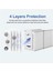 Ecovacs Deebot T30 Omni T30 Pro Max Vakum Süpürge Çantaları Için 10 Paket Yedek Toz Torbası (Yurt Dışından) 4