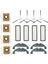 16PCS Dream Bot D9 Için Yedek Yedek Parça Plus RLD11GD Robot Vakum Yan Fırça Hepa Filtre Mop Bez Bezi Toz Torbası (Yurt Dışından) 1