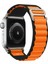 Apple Watch Ultra 49MM Mountain Kordon - SIYAH-TURUNCU-(5796) - BKS1399-2006 1